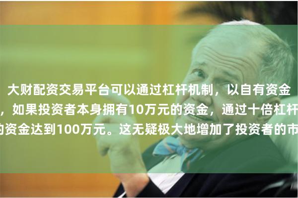 大财配资交易平台可以通过杠杆机制,以自有资金的十倍进行投资。例如,如果投资者本身拥有10万元的资金,通过十倍杠杆,他们可以操作的资金达到100万元。这无疑极大地增加了投资者的市场影响力和潜在收益。明确“品质外卖”定位