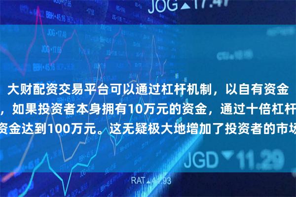 大财配资交易平台可以通过杠杆机制,以自有资金的十倍进行投资。例如,如果投资者本身拥有10万元的资金,通过十倍杠杆,他们可以操作的资金达到100万元。这无疑极大地增加了投资者的市场影响力和潜在收益。谈及协议对上市公司影响