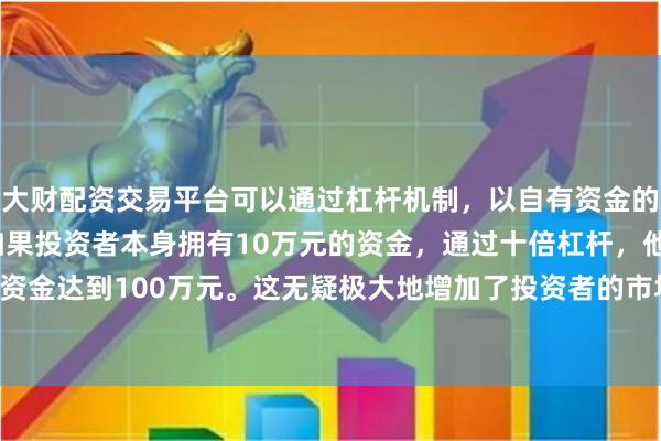 大财配资交易平台可以通过杠杆机制,以自有资金的十倍进行投资。例如,如果投资者本身拥有10万元的资金,通过十倍杠杆,他们可以操作的资金达到100万元。这无疑极大地增加了投资者的市场影响力和潜在收益。 全球暴跌 10月17日