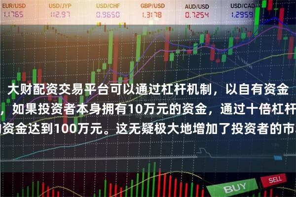大财配资交易平台可以通过杠杆机制，以自有资金的十倍进行投资。例如，如果投资者本身拥有10万元的资金，通过十倍杠杆，他们可以操作的资金达到100万元。这无疑极大地增加了投资者的市场影响力和潜在收益。压实预算执行责任链条